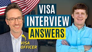 US Visa Officer Shares Special Visa Interview Secrets For 2024 [upl. by Elocan502]