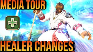 Dawntrail Healer Changes FFXIV Media Tour [upl. by Edasalof464]