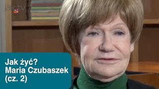 Maria Czubaszek w Jak żyć  internetowy talk show odc 3  cz2  wwwjaktv [upl. by Areema]