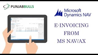 EINVOICING In Navision 2016 20132013r2 BC Business Central AX AXAPTA 2012 AND 2012R3 [upl. by Pearse855]