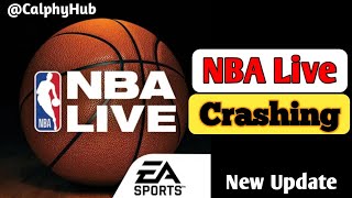 how to fix nba live crashing problem  NBA live mobile crash fix  nba live mobile neden açılmıyor [upl. by Nuahsak261]