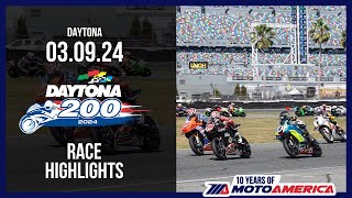 Daytona 200 2024  HIGHLIGHTS  MotoAmerica [upl. by Gough463]