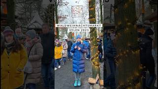 Waldweinachtsmarkt in Velen 🌳❄️♥️ 2023 foryou waldweihnachtsmarkt weihnachtsmarkt elischebatv [upl. by Eedna552]