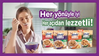 Eti Lifalif Granola  Her yönüyle iyi her açıdan lezzetli [upl. by Abbotsen588]