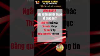 Giao tiếp thông minh  Nghe để không trở thành kẻ đáng ghét vhorizonacademy giaotiepthongminh [upl. by Neiviv]