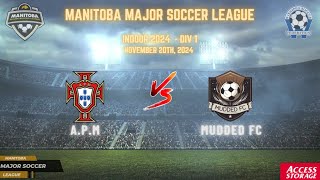 November 20th WSF Div 1 A P M vs Mudded FC [upl. by Leunammi706]