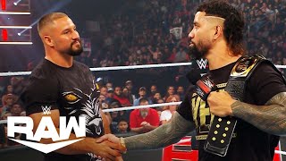 Bron Breakker Shows Jey Uso Some Respect  WWE Raw Highlights 93024  WWE on USA [upl. by Yael]