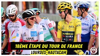 🔥  LIVE   LA 18ÈME ÉTAPE DU TOUR DE FRANCE 2022 EN DIRECT [upl. by Aerdied]