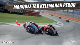 MOTOGP™️24❗MARQUEZ AKHIRNYA TAKLUKKAN BAGNAIA❓GP SILVERSTONE BritishGP 🇬🇧 2024 TV REPLAY [upl. by Yrroc]