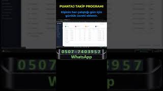 PUANTAJ TAKİP  Timesheet Program  2 [upl. by Maharva]