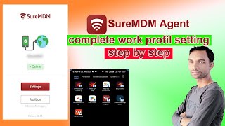 ippb sureMDM agent complete work profile settings  ippb sureMDM agent complete process [upl. by Noami]