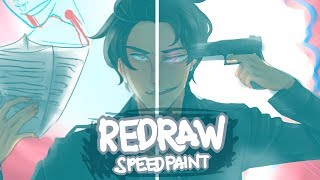 Heathers Jason Dean  redraw Speedpaint [upl. by Valora584]