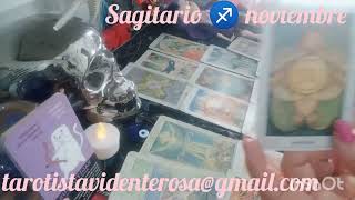 sagitario noviembre amor tarot embarazo y convivencia [upl. by Arbed]