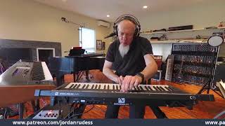 Jordan Rudess checks out Nonlinear Labs C15 Synth [upl. by Ahsiekat574]