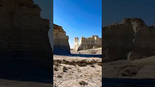 Monument Rock Chalk Pyramids  Gove County Kansas [upl. by Clover]