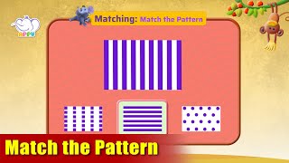 K1  Module 3  Exercise 3 Match the Pattern  Appu Series  Kindergarten Math Learning [upl. by Ephram289]