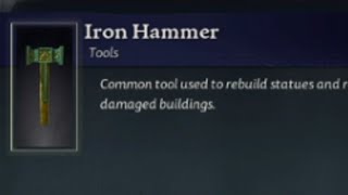 How to Make an Iron Hammer in Lord of the Rings Return to Moria [upl. by Nirtiak941]