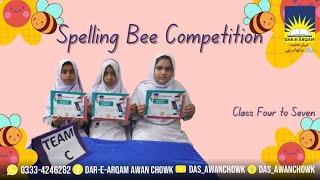 Spelling Bee Competition  Class Four to Seven spelling spellingchallenge [upl. by Lattimer]