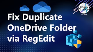 Fixing Duplicate OneDrive Folder Issue by Editing Registry Easy Tutorial [upl. by Ashla]