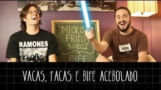 VACAS FACAS E BIFE ACEBOLADO  Miolos Fritos S01E02 [upl. by Nelluc522]