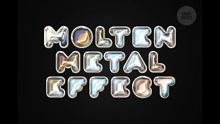 Molten Text and Logo Metal Effect Download [upl. by Arrek]