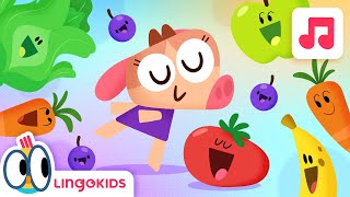 FRUITS and VEGETABLES Song for Kids 🍌🍅🥬 Song for Kids  Lingokids [upl. by Innavoij660]