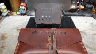 Gen2 Folding Firebox Nano Ultralight Backpacking 3 Stove  A Quick Review [upl. by Aleyam155]