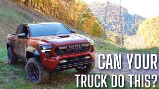 I Can’t Believe We DID THIS With A 2024 Toyota Tacoma TRD PRO [upl. by Orodoet]