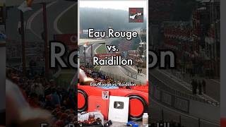 Eau Rouge vs Raidillon explained f1 explained belgiangp spafrancorchamps motorsport [upl. by Caryn]