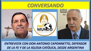 HENRY GÓMEZ CASAS ENTREVISTA A DON ANTONIO CAPONNETTO DESDE ARGENTINA [upl. by Dodge589]