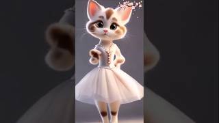 Cute cat girl♥️ bollywood song newsong music comedy tseries bollywoodactor funny [upl. by Royal131]