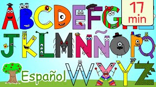 ¡Las Letras y sus Colores y Más Canciones Infantiles del ABC  El Árbol del Español [upl. by Kiyohara12]