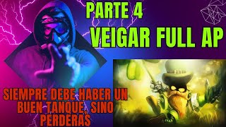 VEIGAR full AP en LEAGUE of LEGENDS debes TENER un buen TANQUE para OBTENER la VICTORIA [upl. by Nyrahs]