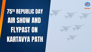 Air Show and Flypast on Kartavya Path  Republic Day Parade 26th January 2024 [upl. by Margette224]