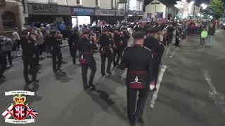 Bangor Protestant Boys FB  Portadown Defenders FB Parade 2024 [upl. by Ulita120]