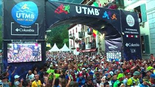 UltraTrail 2300 coureurs pour 170 km autour du MontBlanc [upl. by Kurys]