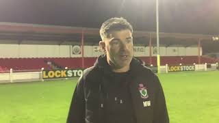 Manager interview  Denbigh Town vs CPD Bae Colwyn  13th September 2024 [upl. by Linet545]