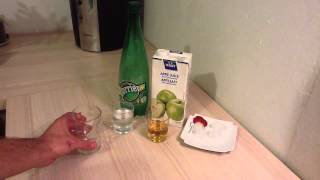 Faire un Apfelschorle  cocktail sans alcool [upl. by Eyaf]