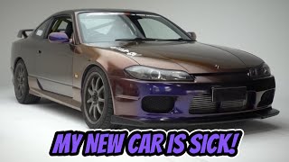 I BOUGHT A MIDNIGHT PURPLE SILVIA S15 SPECR IN ITALY 🇮🇹 [upl. by Younglove530]