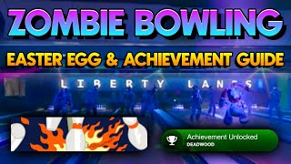 Black Ops 6 Bowling Easter Egg On Liberty Falls Deadwood Achievement  Trophy Guide [upl. by Nhguavaj]