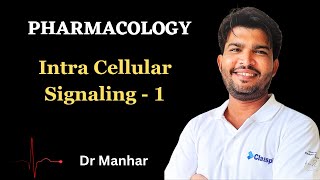 Intra Cellular Signaling 1  G Stimulatory System  G Inhibitory System  Pharmacology  Medico [upl. by Dugan]