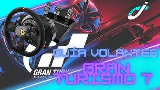 ✅ Qué VOLANTE comprar para GRAN TURISMO 7 🚗 [upl. by Oiromed]