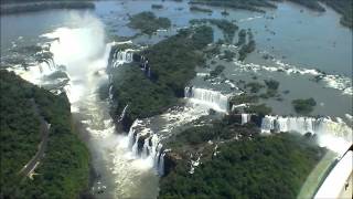 Iguazu Wasserfälle Heli Tour  Foz do Iguacu  Iguazu Falls Brazil [upl. by Oates12]