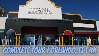 Titanic The Artifact Exhibition  Complete Full Guided Tour  Orlando FL [upl. by Bach676]