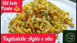 Tagliatelle Aglio e olio Pasta  Pasta Recipe  Healthy pasta Recipe  Aglio e olio pasta  pasta [upl. by Okire]