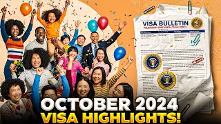 October 2024 Visa Bulletin Highlights EmploymentBased Backlogs and Priority Dates [upl. by Atterys]