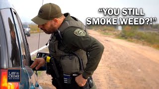 77 Years Old You Still Smoke Weed Deputy Stops Elderly Man Flying Down Arizona Highway [upl. by Kyriako]