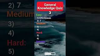 General Knowledge Quiz 39 [upl. by Akihsan]