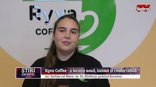 Ryva Coffee  o locație nouă în municipiul Rădăuți intimă și confortabilă [upl. by Thurnau]