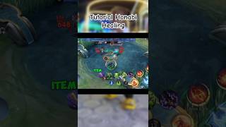 ✅Hanabi Healing Item Tutorial by MERKUCHOK🤫 mobilelegends tutorial merkuchok shorts [upl. by Roswald]